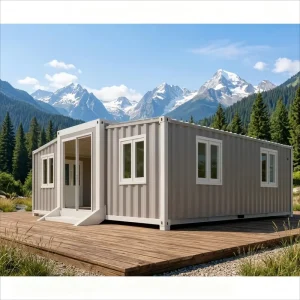 Expandable 3 Bedroom Modern Container House Villas Kit Easy Assemble Detachable With Bathroom and Kitchen