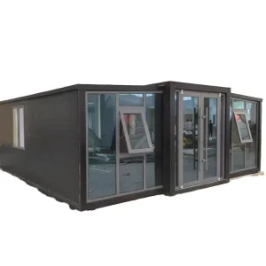 Expandable 40ft 20ft Steel Container House Folding Mobile Prefabricated Modular Insulated Waterproof