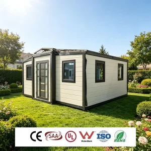 Expandable Container Farm House 20ft Rural Agricultural Living Home Complete with Furniture Kitchen Bathroom Steel Frame