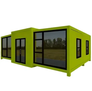 Expandable Container Home Double Wing