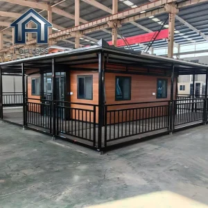 Expandable Container Home Easy to Assemble Custom Eco Friendly Design Prefabricated Modular House Expandable Container Houses