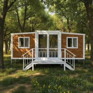Expandable Container Home Prefab House 40Ft Expandable Container House