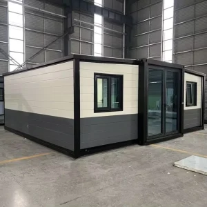Expandable Container House 2 Bedroom Container Home Full Waterproof Sandwich Panel Customized Shipping Container Homes