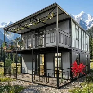 Expandable Container House 20ft Portable Custom 1 2 Bedrooms with En suite Bathroom Emergency Container House Quick Deployment