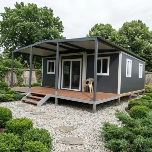Expandable Container House Australia Standard Portable Tiny Home Steel Structure Prefabricated House with SAA Electrical