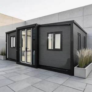 Expandable Container House Villa Prefabricated Modular Home Family Holiday Foldable Container House Shipping Container Home