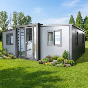Expandable Container House Waterproof Insulated Prefab Home Foldable Mobile House for Living and Office