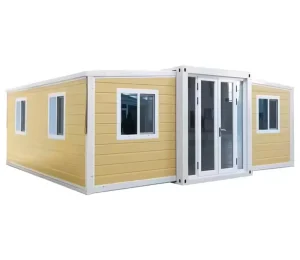 Expandable Container House for Remote Camp with Waterproof Design