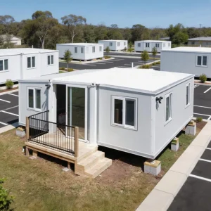 Expandable Container House with Bedroom Kitchen Layout for Resort Villa and Living Project