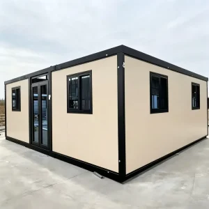 Expandable Container Shelter Foldable Emergency Housing for Disaster Relief Construction Camp Temporary Living OEM Factory