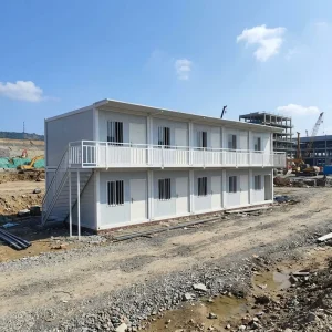Expandable Double Storey Prefab Modular Villa Portable Home Solution Tiny Home Container House for Global Housing Market Villa