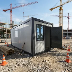 Expandable House Folding Prefabricated Home 40ft Prefab Container House
