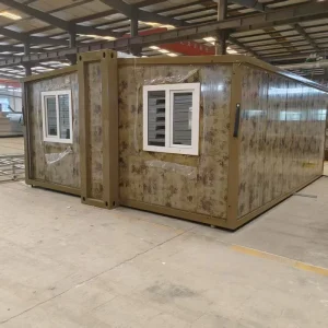 Expandable Mobile Foldable Steel Frame Sandwich Panel Waterproof Eco-Friendly Home Prefabricated Container House MK F700 Solar