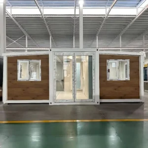 Expandable Modern Metal Prefab House 20ft 3 Bedroom Mobile Home Kitchen Bathroom Container Tiny Home Farm Ranch Villa Waterproof