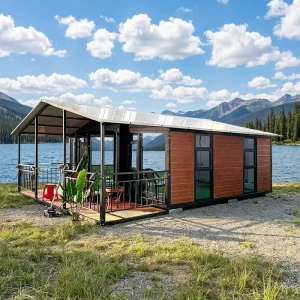 Expandable Modular Container Homes Prefab House 20ft 40ft for Office Living