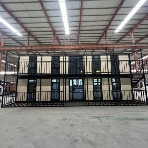 Expandable Modular Foldable Waterproof Steel Container House 20Ft 40Ft Prefab Home Modern Design for Bedroom Living Room School