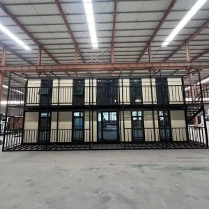 Expandable Modular Foldable Waterproof Steel Container House 20Ft 40Ft Prefab Home Modern Design for Bedroom Living Room School