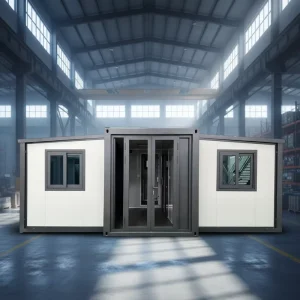 Expandable Prefab Container House Building with Insulated Structure for Resort Hotel Construction Camp