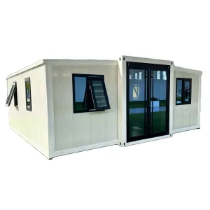 Expandable Prefab Light Steel Container House Mobile Home Office Kitchen Bedroom Dormitories Living Room Solar Waterproof