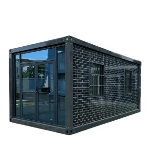 Expandable Prefab Light Steel Container House Solar Power Eco Friendly Waterproof Durable Anti Corrosion Mobile Office Home