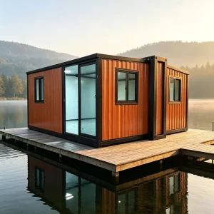 Expandable Prefabricated Container House 40ft Modular Movable Modern Customizable Apartment Office for Hotel Villa Tiny House