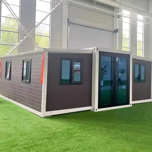 Expandable Prefabricated Container House, Modular Shipping Home, Folded