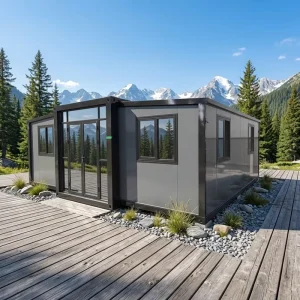 Expandable Residential Shipping Container House Tiny Home 2 3 4 5 Bedroom Prefabricated House Modular Container Houses