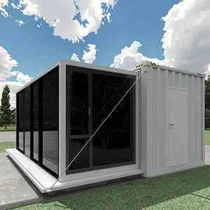 Expandable Shipping Container House Mobile Expandable Prefab Container Home With Bathroom Kitchen for Living Office