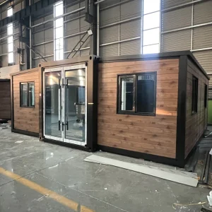 Expandable Steel Container House 20ft 40ft Portable Modular Modern Eco-friendly Recyclable Hotel Villa Office Building Emergency