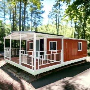 Expandable Steel Structure Container Home 20FT/30FT/40FT with Quick Assembly Sandwich Panel Construction for Outdoor Use