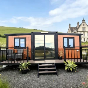 Expandanble House 40 ft 20 ft Container Mobile House Luxury Prefab Home with Sandwich Panel Walls Modern Design
