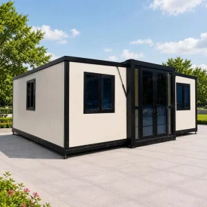 Expanding Container House Folding Prefab Home Modular Home Luxury Villa Room House Made From Container for Outdoor Office