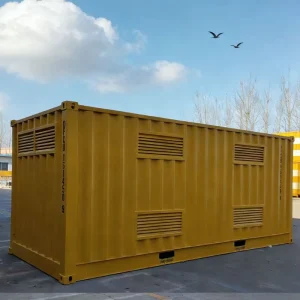 Explosion-proof Chemical Storage Shipping Container 20ft 40ft Hazmat Container With Spill Pallet Floor And Ventilation