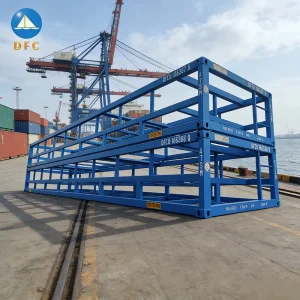 Extendable 20ft Dry Light Steel Structure Frame Shipping Container with 35CBM Capacity