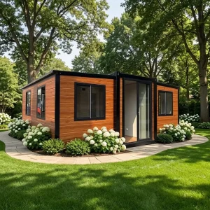 Extended Box House Detachable Steel Structure Extendable Prefab Container House 20FT