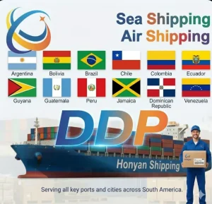 FCL Shipping Service to Brazil Full Container Shipping to South America DDP Sea Shipping Agent China Shipping