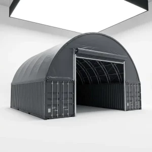 Fabric Building Aggregate Quarry Cover Shelter Storage Container Barn Hoop Structure Fertilizer Galvanized Steel