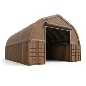 Fabric Building Aircraft Hangar Temporary Shelter Storage Container Barn Hoop Structure Fertilizer Galvanized Steel