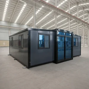 Fabricated House Prefabricated Homes Luxury Custom 20ft Expandable Container Home Fold out Wings Prefab House for Vacation Use