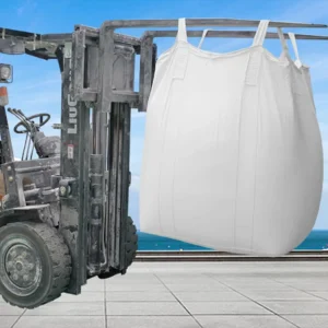 Factory 1 Ton Food Grade Jumbo Bag 1000Kgs Capacity Fibc Container for Big Bulk Packing Storage Shipping