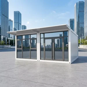 Factory 20ft Workshop Prefab Detachable Container House Camping Mobile Home Folding Container Office Quick House