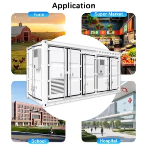 Factory CESS Container 5Mwh Commercial Industrial Energy Storage Container 1000KWh Lithium Ion Battery Lifepo4 Solar Systems