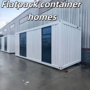Factory Custom Prefabricated Easily Assembled Container Houses Modern Flat-pack Prefabricated Container Houses