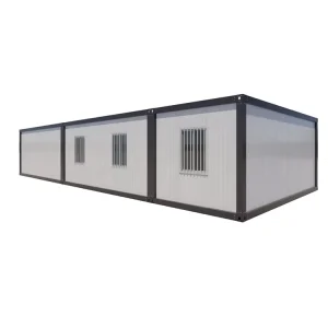Factory Custom Prefabricated Steel Container House Flat Pack Insulated Storage Warehouse & Garage