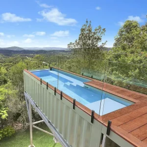 Factory Custom Shipping Container Swimming Pool Steel Frame Outdoor Pool OEM ODM Supplier
