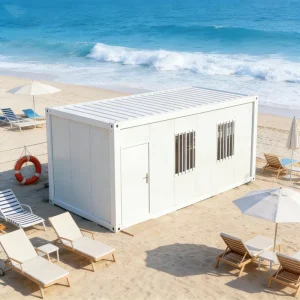 Factory Customized 2 Bedroom Metal Modular Detachable Container House