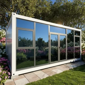 Factory Customized 20Ft Hut Camping Modular Portable Movable Eco Easy Installation Flat Pack Container House