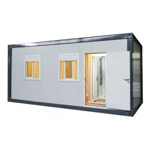 Factory Customized 20ft Prefab Earthquake-resistant Flat Pack Container House Design Mobile Prefabricated Container Home