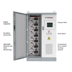 Factory Customized 50KW 100KW 500KW BESS Outdoor Industrial and Commercial All In One Battery Energy Storage Container