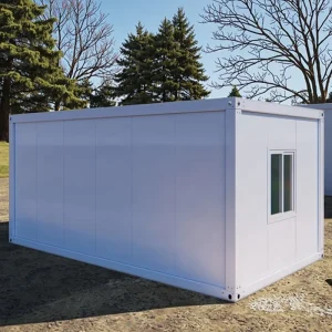 Factory Detachable Mobile Public Portable 20ft & 40ft Movable Prefab Shipping Container House Flat Pack Folding Container